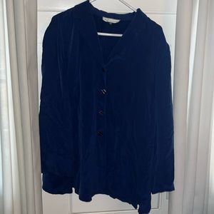 Travis Ayers Woman Blue Blouse Size 14